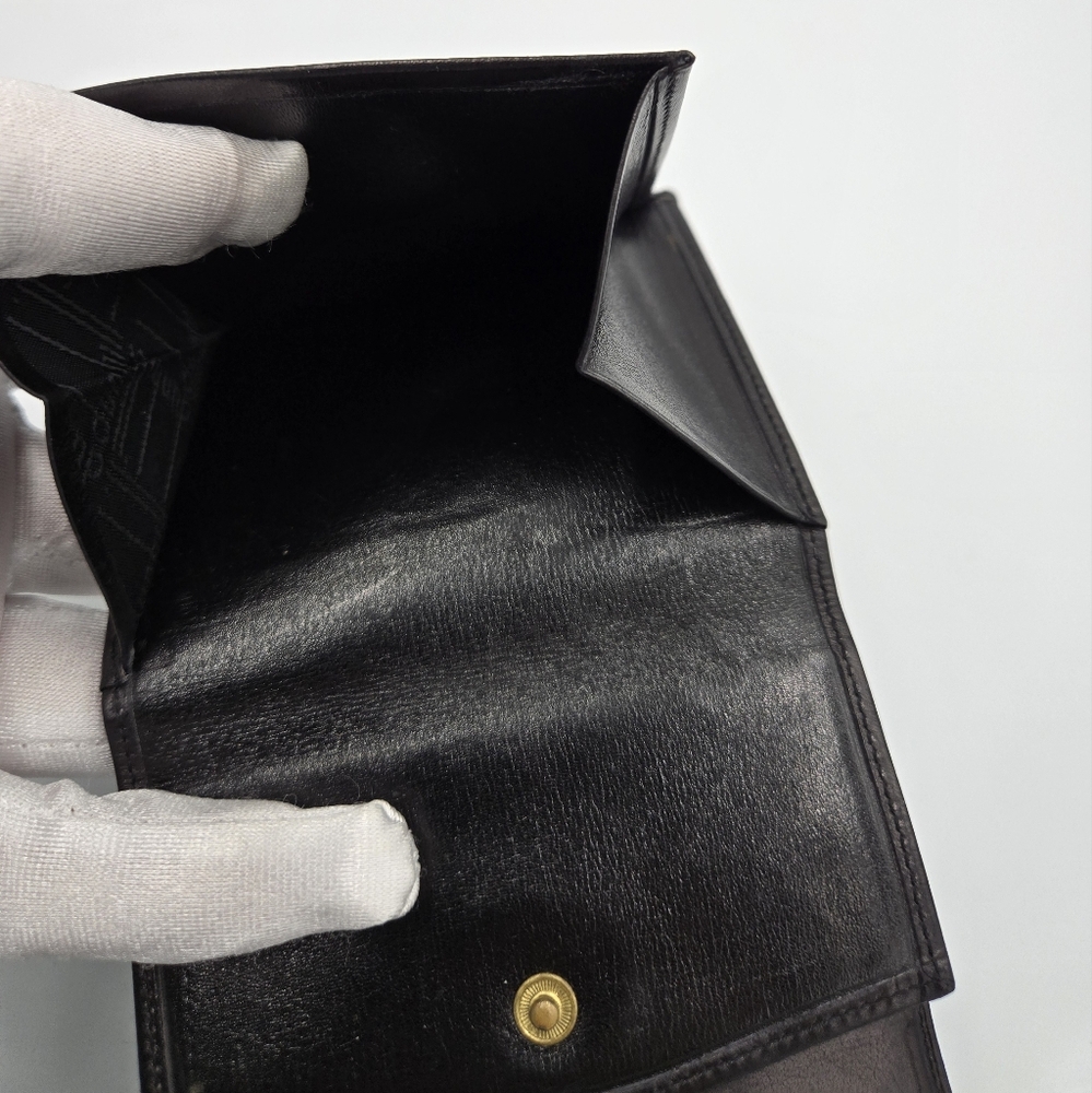 Men's Dunhill Black Leather Wallet - Picture 6 of 8